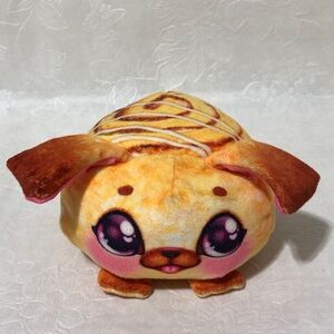 Cookeez Makery Bread Roll Puppy Dog Icing Swirl Plush Toy Sound Works Video